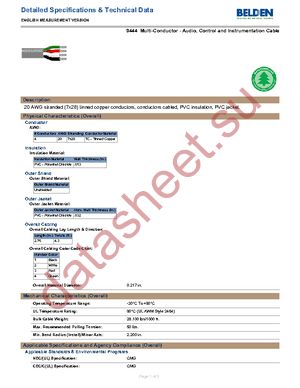 9444 060500 datasheet  